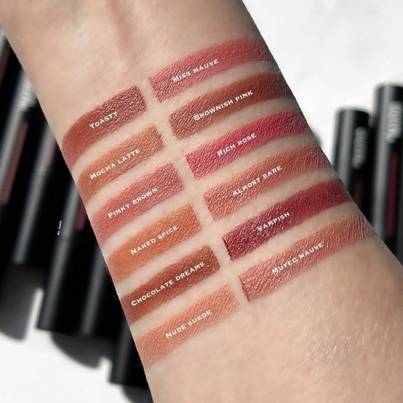 Vampish | Makeup By Mario Ultra Suede Cozy Lip Creme | Brand New in Box - Picture 5 of 9